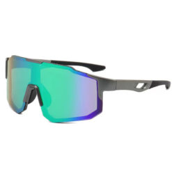 Sport zonnebril zwart/groen