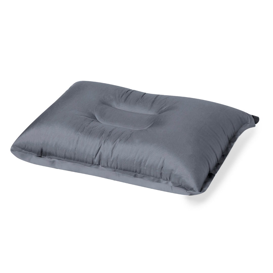 Zelfopblazend kussen RPET/polyester grijs - Afbeelding 3