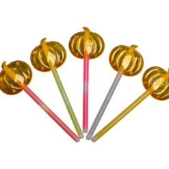 Alternative view of Halloween pompoen glow stick multicolor
