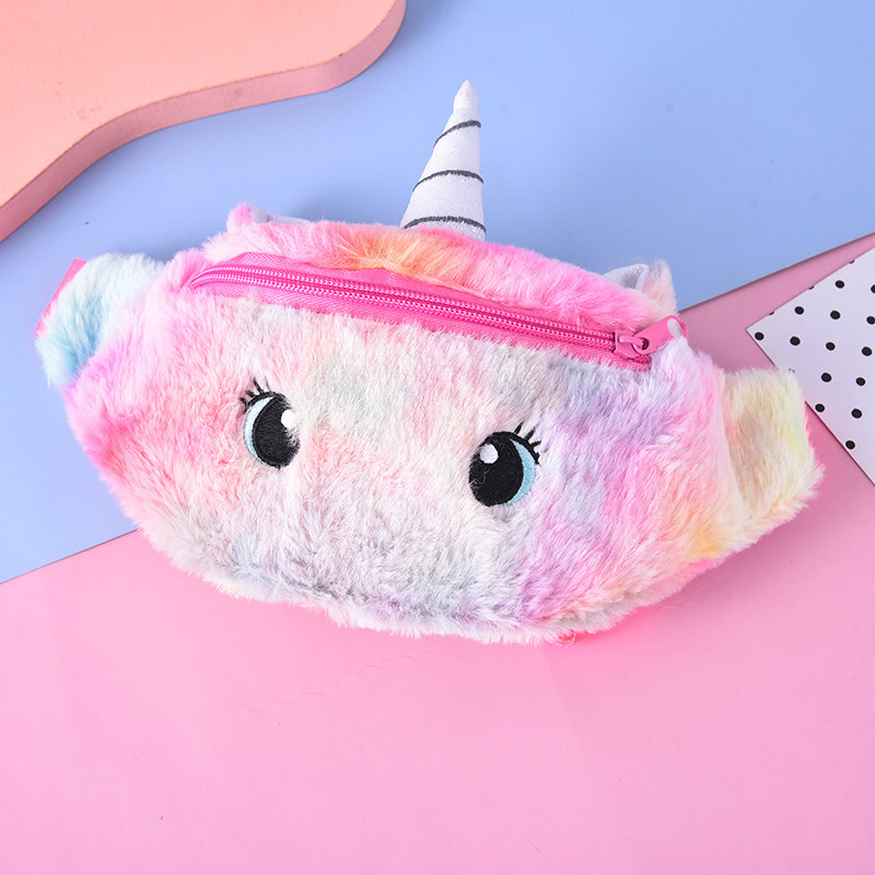 Unicorn heuptas pluche multicolor - Afbeelding 3