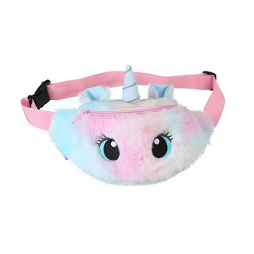 Unicorn heuptas pluche multicolor - Afbeelding 2