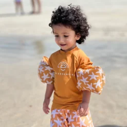 Alternative view of Zwembandjes met zeesterprint 2-6 jaar