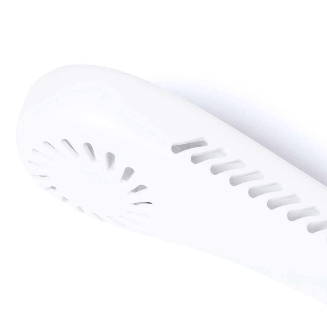 Oplaadbare nekventilator met 3 standen wit - Afbeelding 3