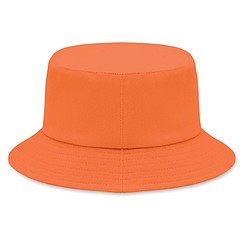 Alternative view of Katoenen bucket hat - Oranje