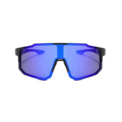 Alternative view of Gepolariseerde zwarte sport zonnebril - Blauw glas