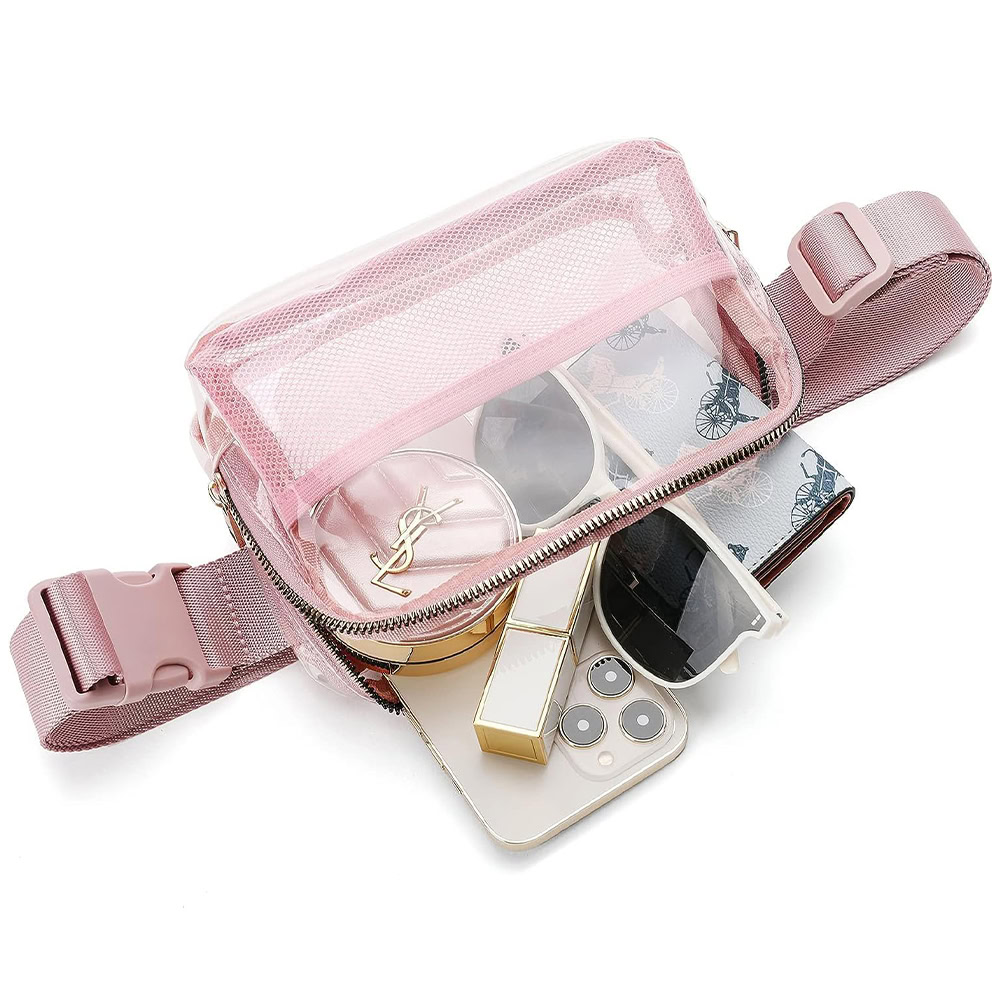 Heuptas transparant roze - Afbeelding 3