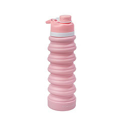Duradis - Opvouwbare siliconen waterfles 750 ml - Baby Pink