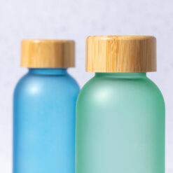 Alternative view of Glazen drinkfles 500 ml groen