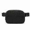 Yucka - Luxe fluffy heuptas - Zwart