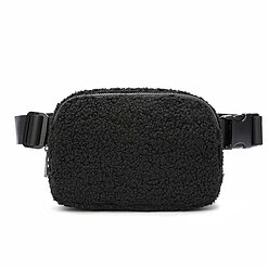 Yucka - Luxe fluffy heuptas - Zwart