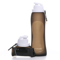 Duradis - Opvouwbare waterfles 500 ml zwart