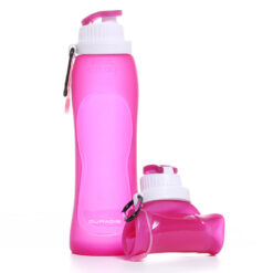 Duradis - Opvouwbare waterfles 500 ml roze
