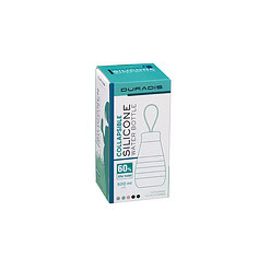 Alternative view of Duradis - Opvouwbare siliconen waterfles 500 ml - Baby Pink