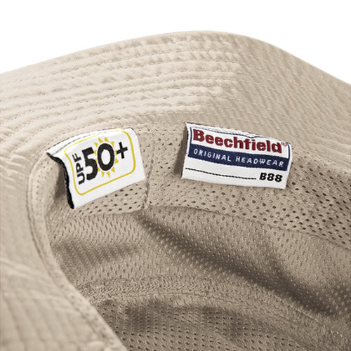 Cargo bucket hat beige met UPF50+ bescherming - 61 cm - Afbeelding 4