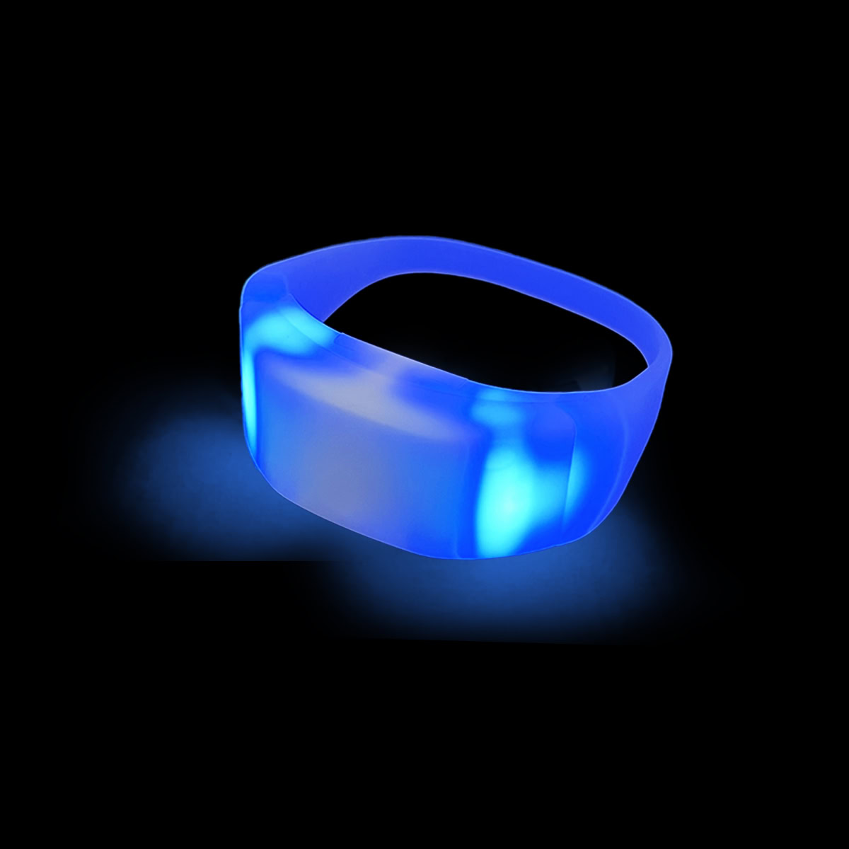 50 remote controlled LED armbandjes multicolor - Afbeelding 3