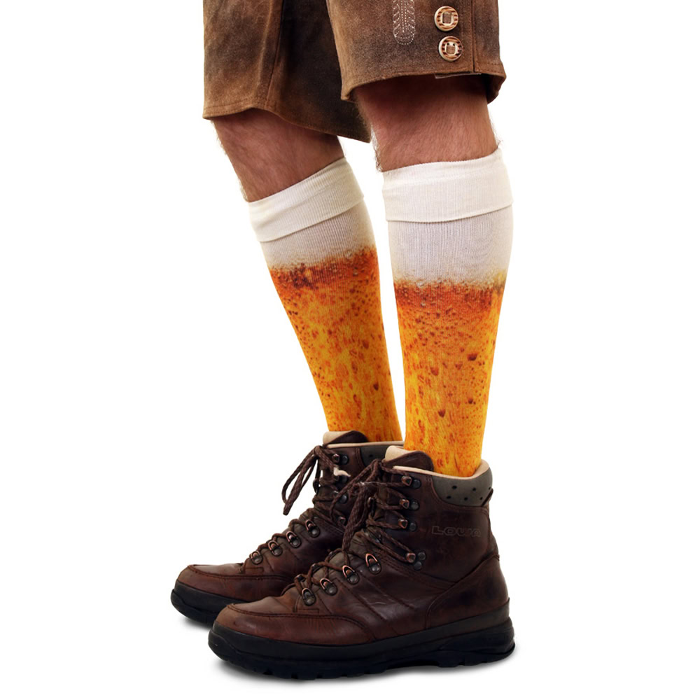 Bier sokken lang maat 39-42