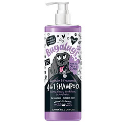 Bugalugs 4-in-1 Chamomile & Lavender kalmerende hondenshampoo 500 ml
