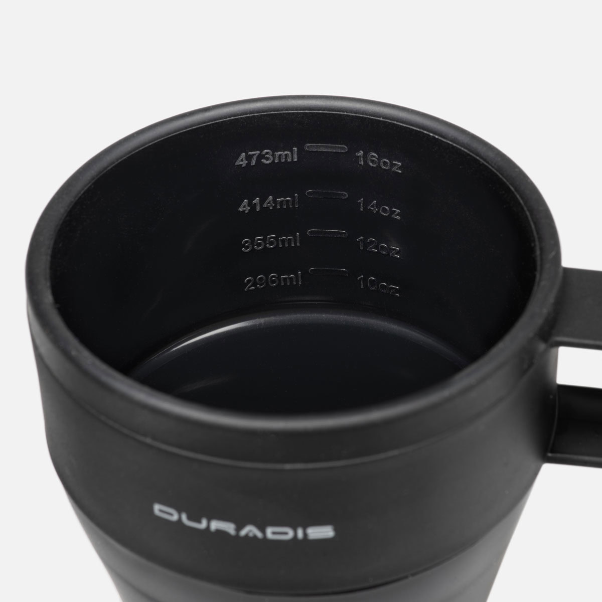 Duradis - Koffiebeker to go opvouwbaar - Black - Afbeelding 3
