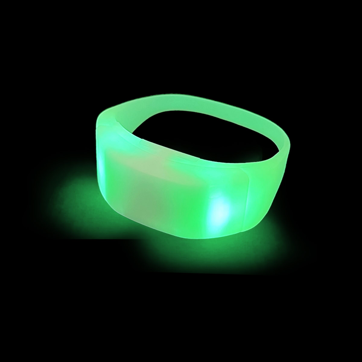 50 remote controlled LED armbandjes multicolor - Afbeelding 4