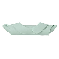 Alternative view of Duradis - Siliconen slabbetje met opvangbakje - Mint Green