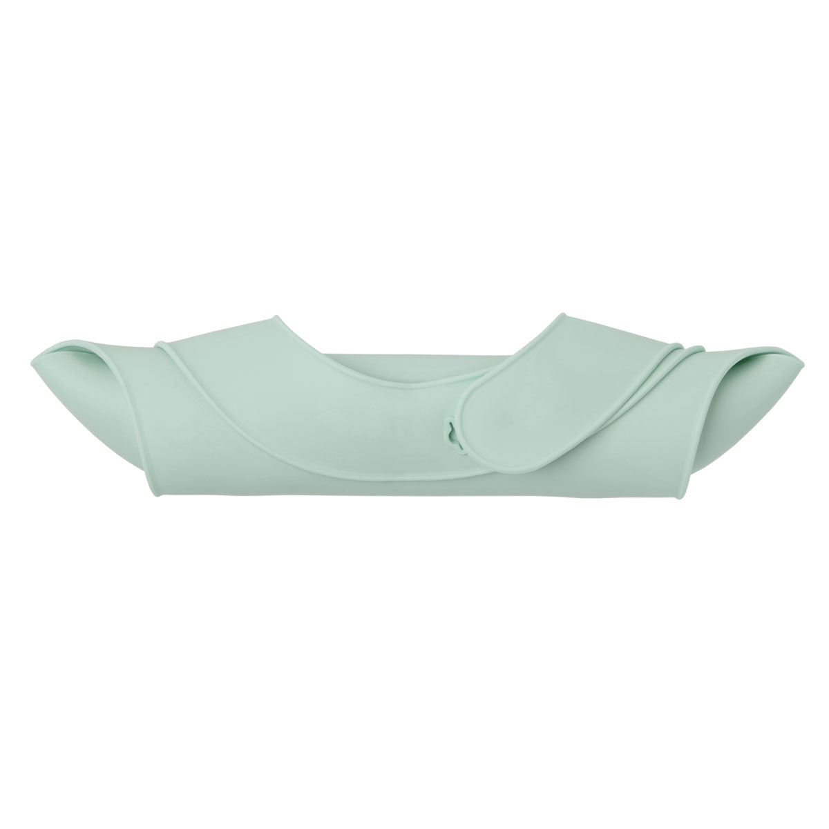 Duradis - Siliconen slabbetje met opvangbakje - Mint Green - Afbeelding 2