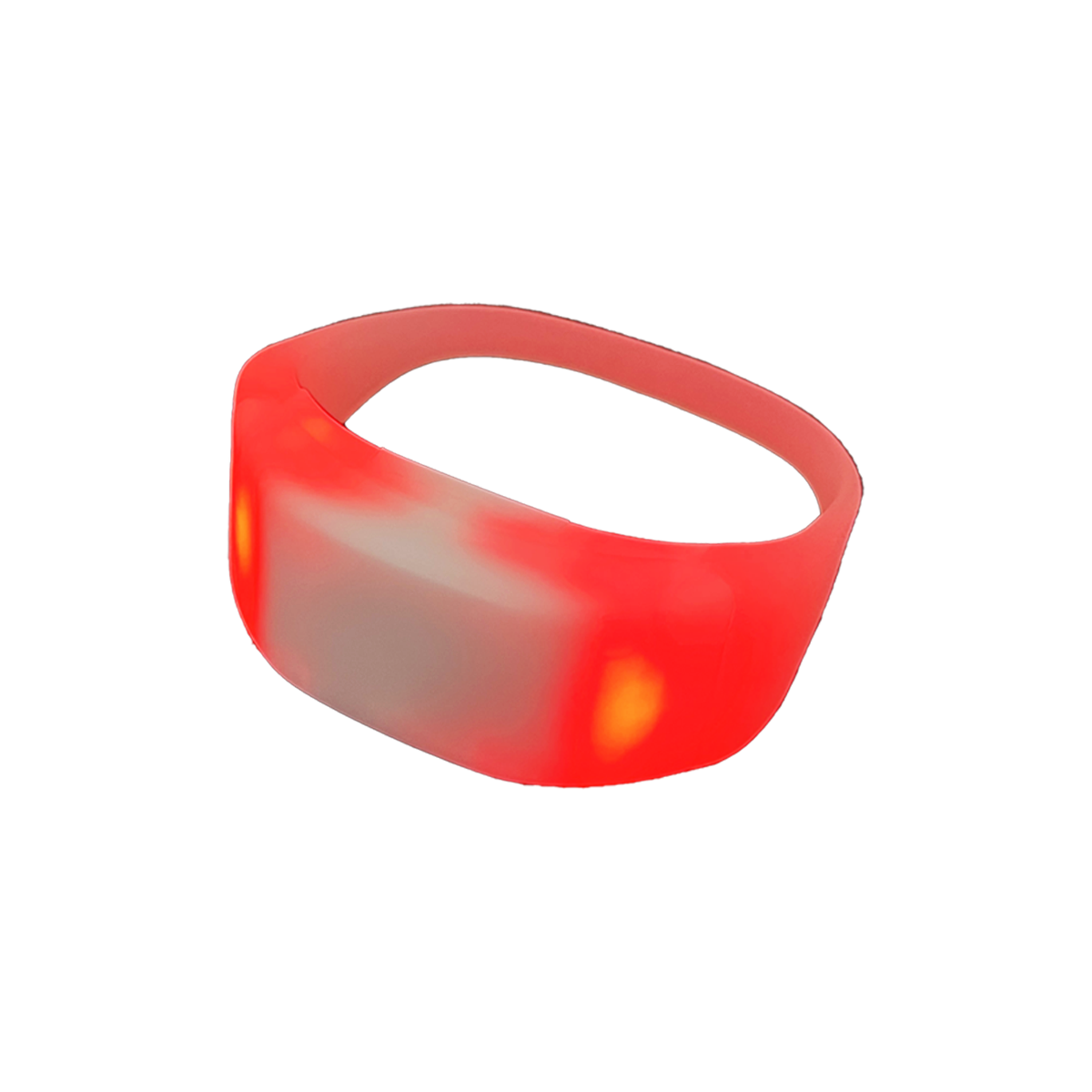 50 remote controlled LED armbandjes multicolor - Afbeelding 2