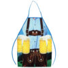 Oktoberfest Tiroler schort one-size