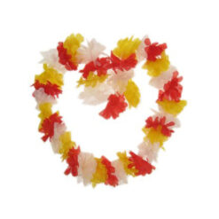 Hawaii slinger Oeteldonk rood/wit/geel