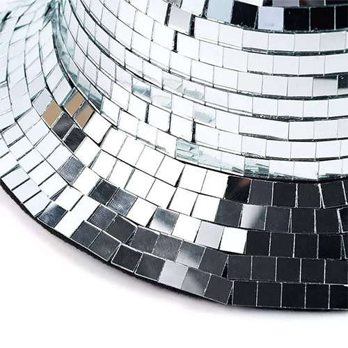 Discobal bucket hat zilver - Afbeelding 2