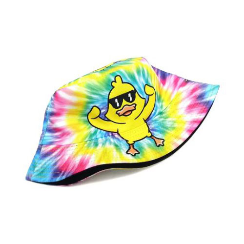 Bad eendjes duck bucket hat tie dye - Afbeelding 3