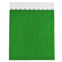 Alternative view of 1000 stuks Polsbandjes Tyvek - 25 mm - festival bandjes - corona polsbandje - Neon groen