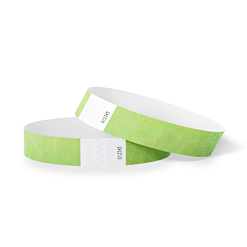 1000 stuks Polsbandjes Tyvek - 19 mm - festival bandjes - corona polsbandje - pastel lichtgroen
