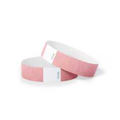 1000 stuks Polsbandjes Tyvek - 25 mm - festival bandjes - corona polsbandje - pastel roze