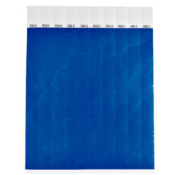 Alternative view of 1000 stuks Polsbandjes Tyvek - 25 mm - festival bandjes - corona polsbandje - Donker blauw