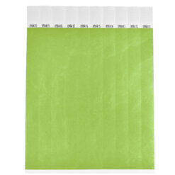 Alternative view of 1000 stuks Polsbandjes Tyvek - 25 mm - festival bandjes - corona polsbandje - pastel lichtgroen
