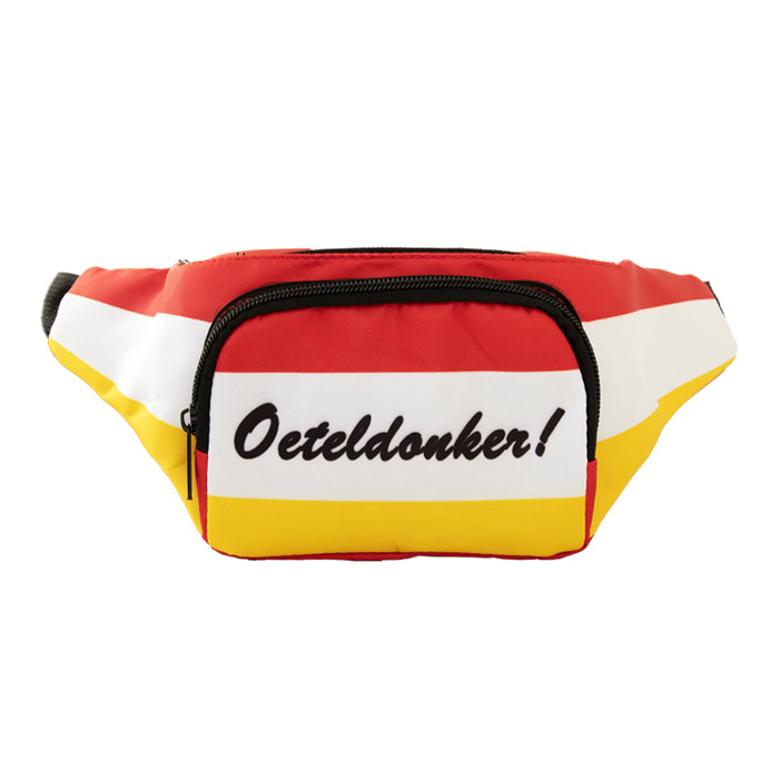 Heuptasje Oeteldonk rood/wit/geel - Afbeelding 2