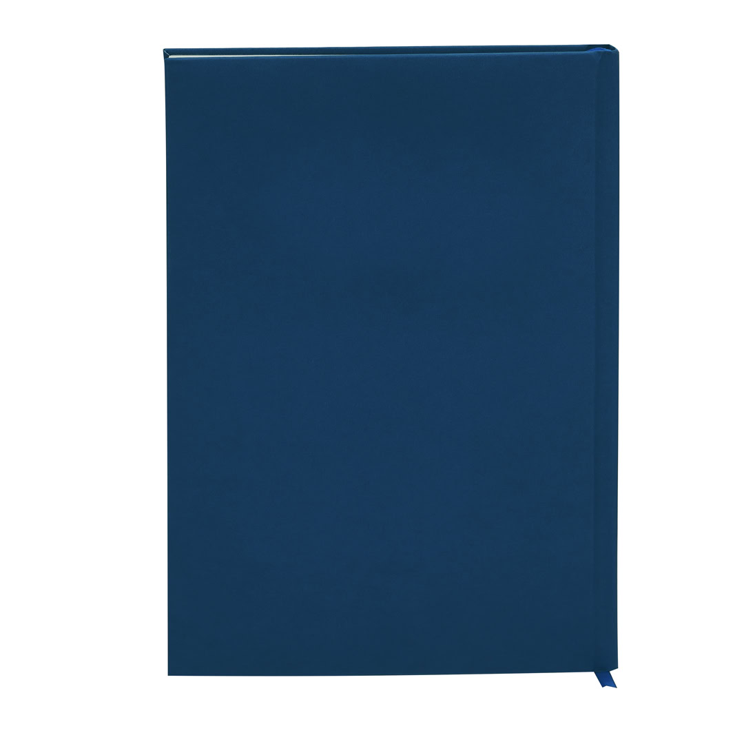 Stijlvolle dagagenda van PU leer 17,6 x 25 cm - Blauw - Afbeelding 3