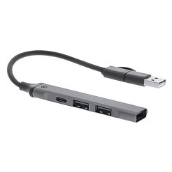 Alternative view of Duurzame USB hub van gerecycled aluminium