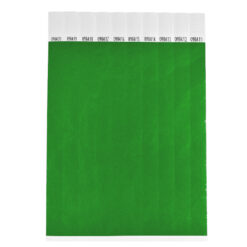 Alternative view of 1000 stuks Polsbandjes Tyvek - 19 mm - festival bandjes - corona polsbandje - neon groen