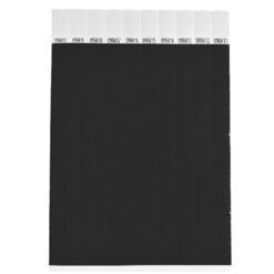 Alternative view of 1000 stuks Polsbandjes Tyvek - 19 mm - festival bandjes - corona polsbandje - zwart