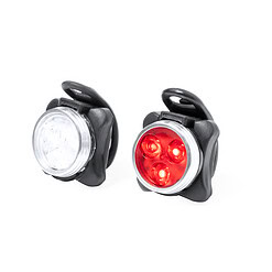 Set fietslampjes USB oplaadbaar 2 stuks
