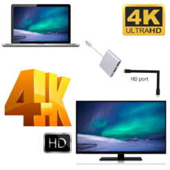 Alternative view of Usb c naar hdmi adapter