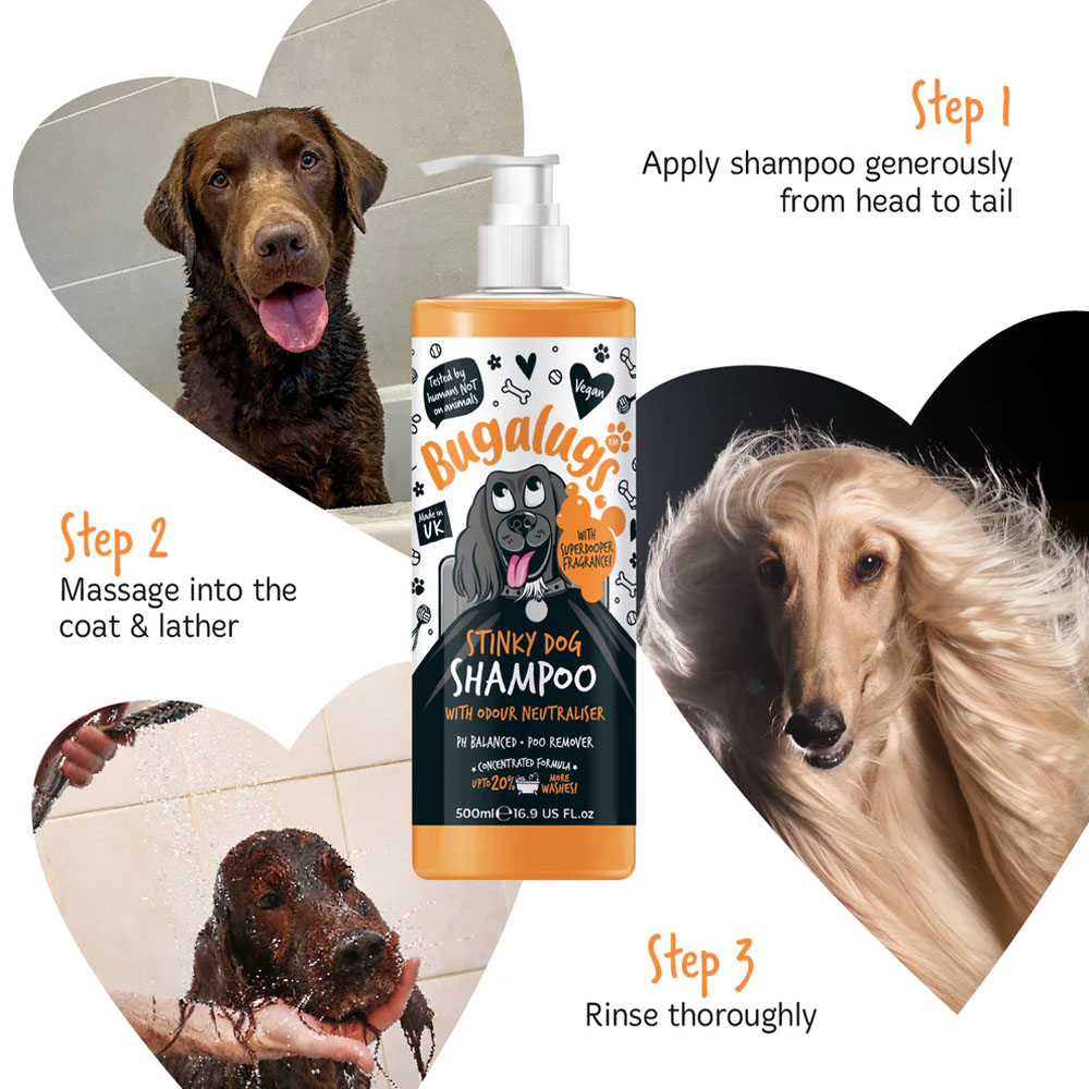 Bugalugs shampoo voor stinkende honden met geurneutralisator - Afbeelding 9