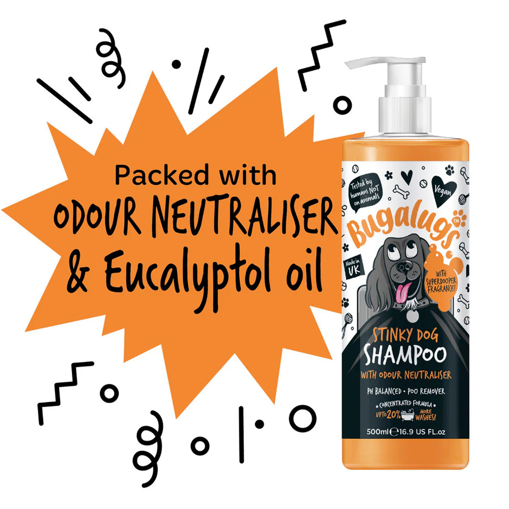 Bugalugs shampoo voor stinkende honden met geurneutralisator - Afbeelding 8