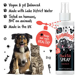 Alternative view of Bugalugs vlooien- en tekenspray met neemolie voor honden en katten.