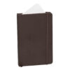 Notitieboek A6 imitatieleer bruin