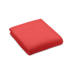 RPET polar fleece deken 150 x 120 cm rood