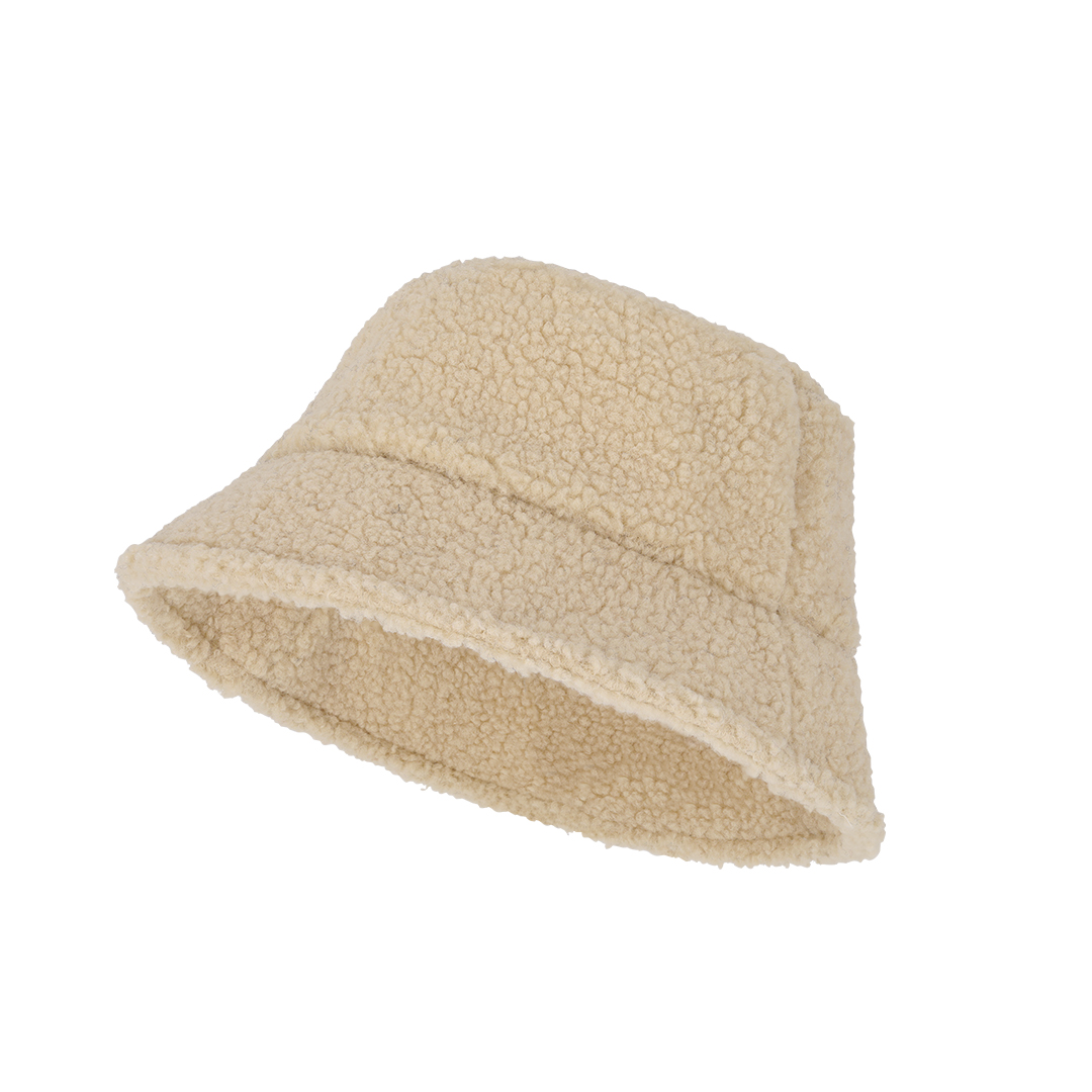 Teddy bucket hat beige