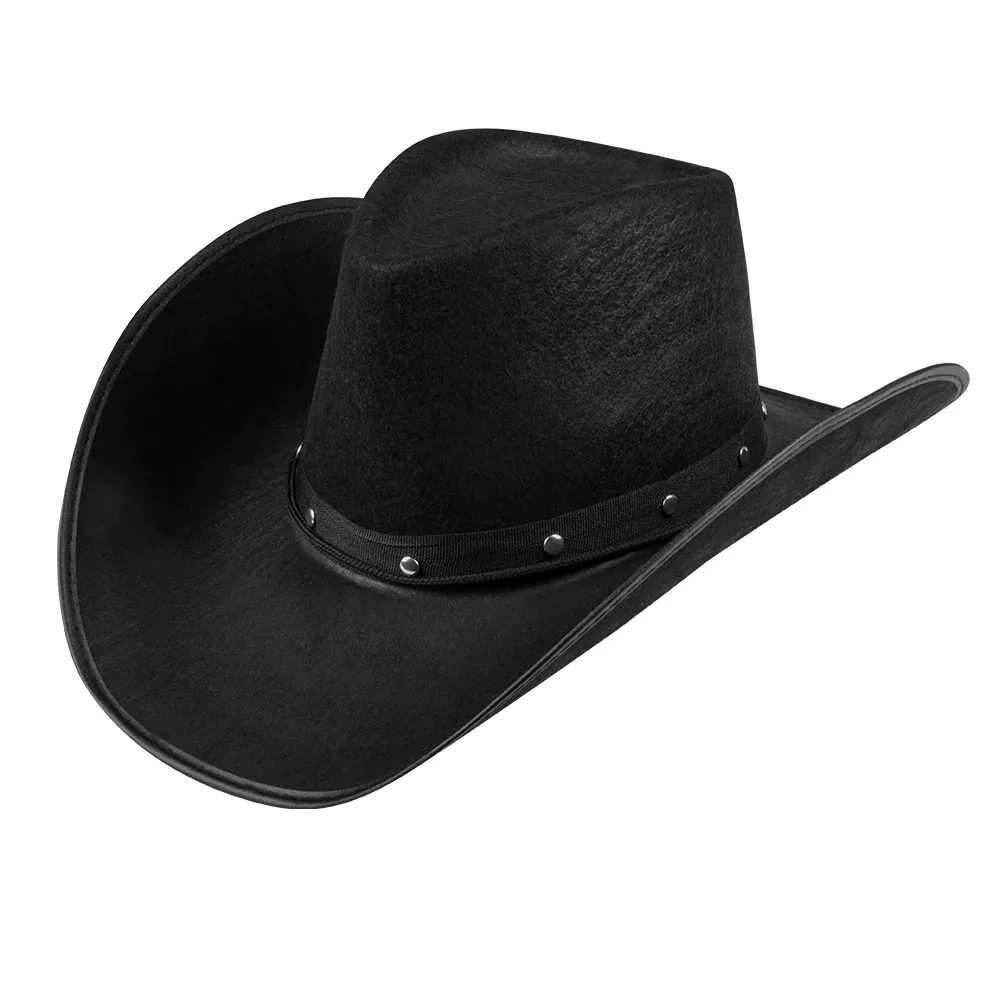 Cowboy hoed zwart
