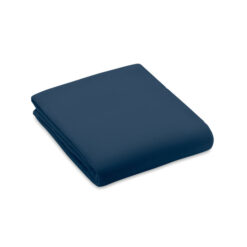 RPET polar fleece deken 150 x 120 cm donkerblauw